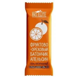 Батончик апельсин Bio elite