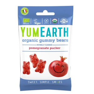 Жевательные мишки органический гранатовый YUMEARTH 50гр