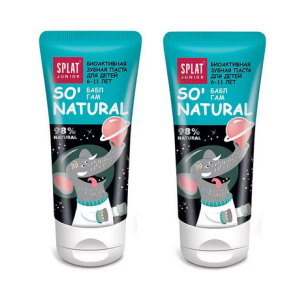 Зубная паста для детей 6-11лет Бабл гам Фиксики 75г Splat