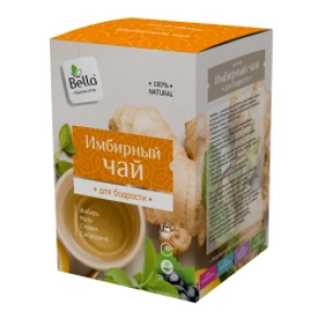 Имбирный чай для бодрости №20 Bella
