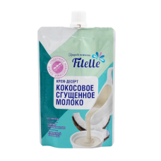 Крем-десерт кокосовая сгущенка, 100г тм Fitelle