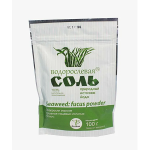 Ламинария суш. молот. 100г ТМ "Водорослевая соль"