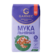 Мука без глютена льняная, 500г Гарнец