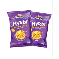 Нутсы нутовые чипсы Чеснок лен тмин Don Shelldon 50 г