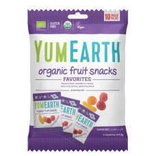 Органические фруктовые закуски 19,8гр YUMEARTH