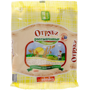 Отруби овсяные рассыпчатые пресов.Диадар 200гр
