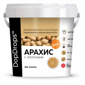 Паста арахисовая "Хрустящая" 230 г тм Мералад