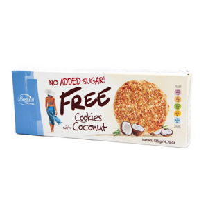 Печенье скокосовое без сахара 135гр Bogutti