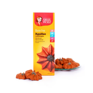 Печенье Хурабие с шоколадом безглютена 85г, тм Missis Pickez