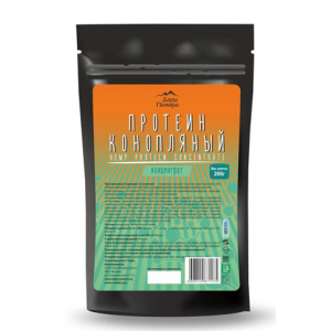 Протеин конопляный, концентрат, Россия, 200г.