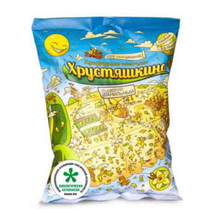 Сладкие кукурузные палочки Хрустяшкино Ванильный бережок 90 гр