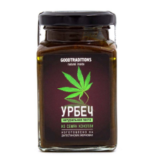 Урбеч из Семян КОНОПЛИ GOODTRADITIONS, стекло, 230г.