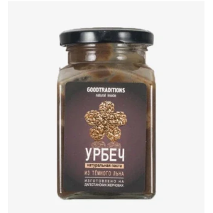 Урбеч из темного льна Goodtradition, 200 г
