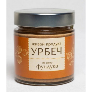 Урбеч из ядер фундука 200г тм Живой продукт