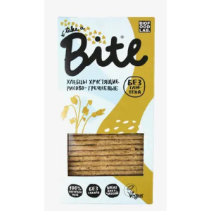 Хлебцы хрустящие рис грчека 150г Bite
