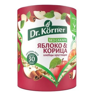 Хлебцы яблоко с корицей 100г Dr Korners