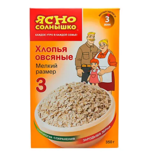 Хлопья МастерКаш 3 злака 350гр