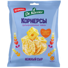 Чипсы цельнозерновые кукурузно-рисовые с сыром Dr. Corner