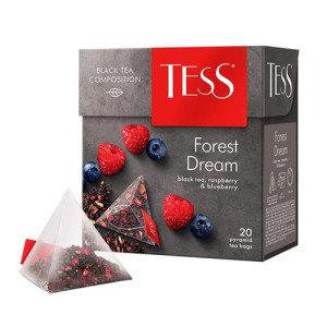 Чай черный Forest Dream, 20 пирамидок Tess