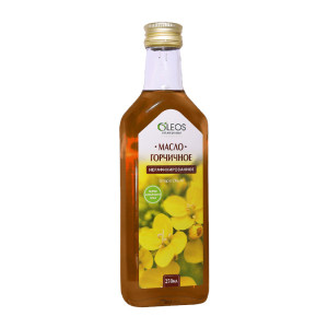 Масло горчичное, х/о 250 мл Oleos стекл.