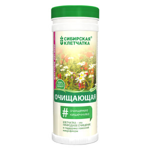 Клечатка очищающая, 170г Сибирская клечатка