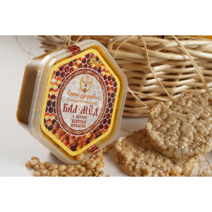 Мед с пергой ТМ Соты здоровья 750г + 150г