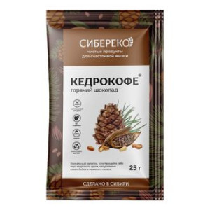 Кедрокофе горячий шоколад ТМ SibirEco, 25г