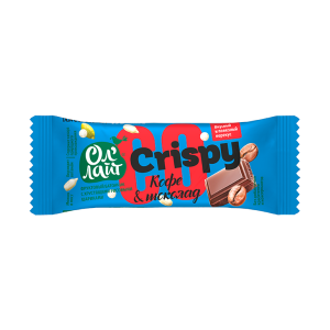 Фруктовый батончик кофе &amp; шоколад Олайт Crispy