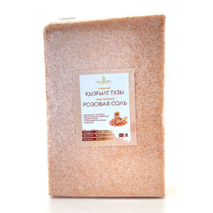 Соль розовая гималайская 1-2мм, 1,5кг тм Соты здоровья