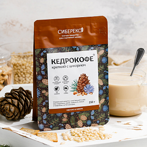 Напиток растворимый "Кедрокофе с цикорием" 125 гр пакет Квадропак