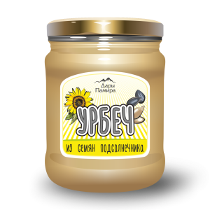 Урбеч из семян подсолнечника Дары Памира, 230 г