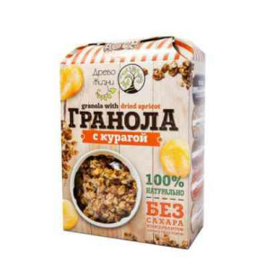 Гранола с курагой 400гр ТМ Дерево жизни