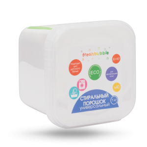 Порошок для стирки универсальный 1кг, Levrana Freshbubble