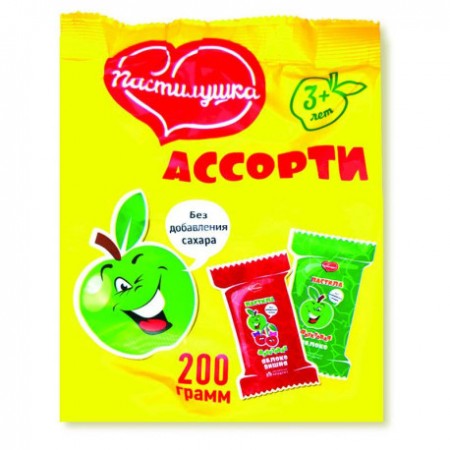 Пастила натуральная. Пастилушка-Ассорти, 200 г