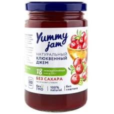 Джем клюквенный 350 гр Yummy jam