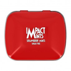 Драже без сахара освежающие со вкусом клубники IMPACT MINTS 14гр