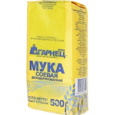 Мука БГ соевая, 500г Гарнец