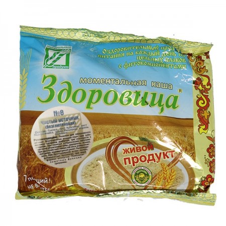 Porridge "Zdorovitsa" No. 8 Pure source 200 g Russia