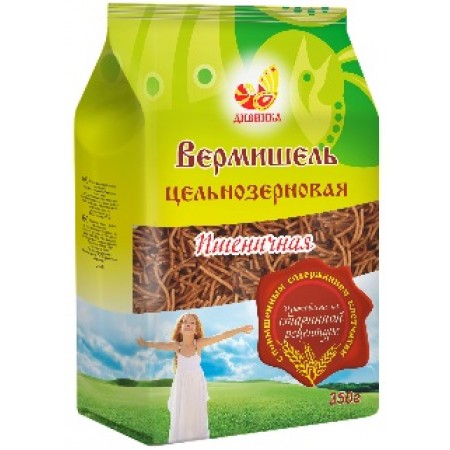 Вермишель пшеничная ц/з, 350 г, п/п (Дивинка)