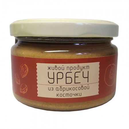 Урбеч из косточек абрикоса 225 г "Живой продукт" Россия