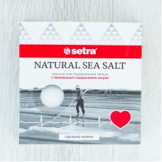 Setra Small iodized sea salt, low in sodium, 500 g Serbia, Slovenia