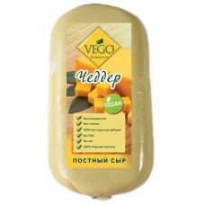 Сыр Чеддер постный 400 г (Вего) Россия
