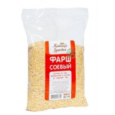 Minced soy 0.25 kg "breadbasket of health" Russia